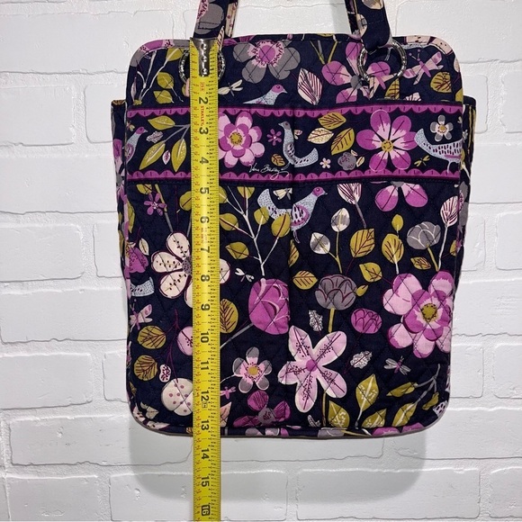 Vera Bradley Shoulder Tote Bag w/Two Magnetic Front Pocket - Picture 12 of 15